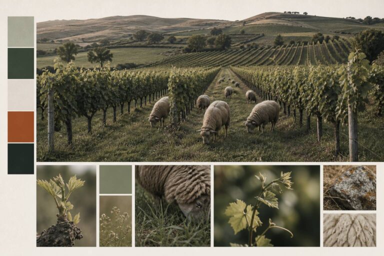 Éco-pâturage en vigne : calendrier de passage et races adaptées