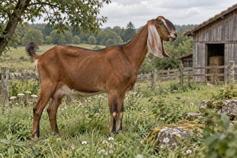 Chèvre anglo-nubienne : oreilles, lait et taux butyreux