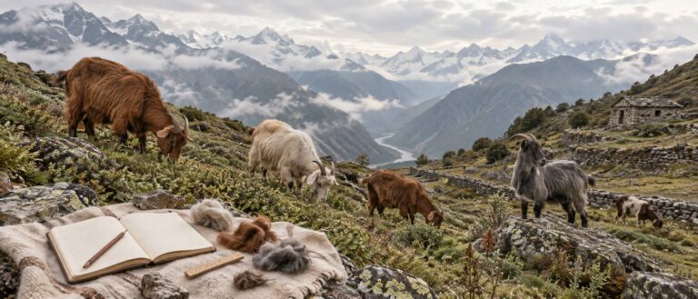 Chèvre Chamba : origine himalayenne et rusticité