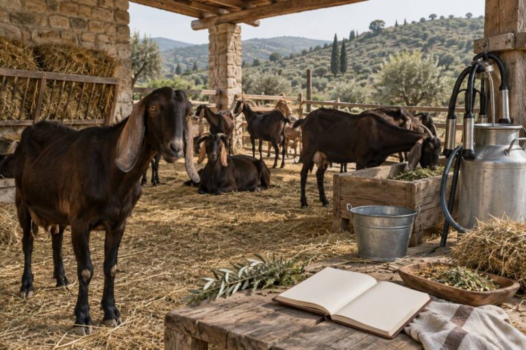 Chèvre de Caserta : origine campanienne et lait