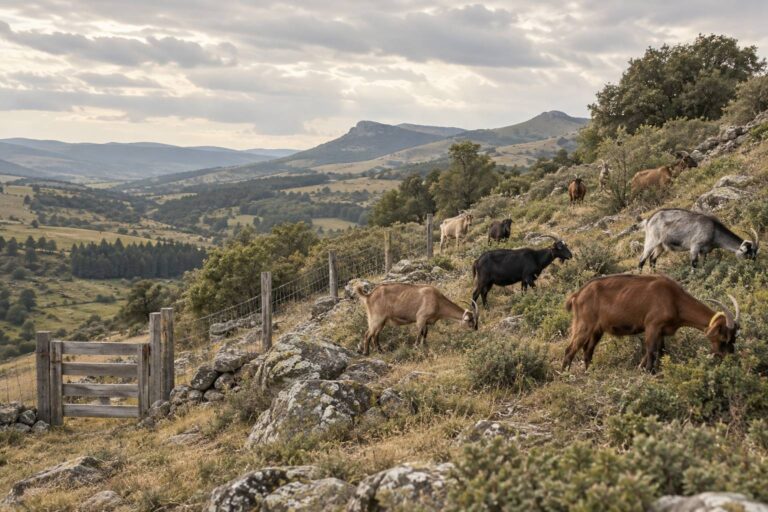 Chèvre du Massif central : rusticité et sauvegarde