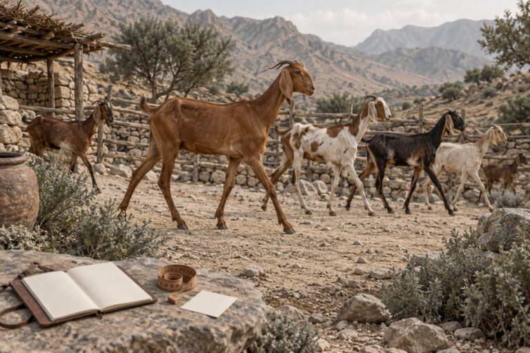Chèvre Nachi : origine pakistanaise et démarche